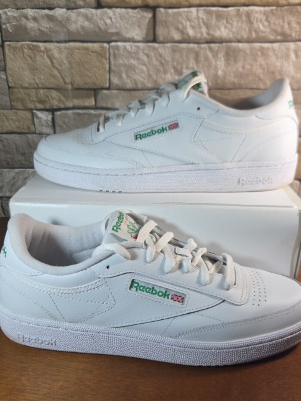 Reebok Club C 85 Women's Size 11 White Leather Low Top Sneakers Classic Retro